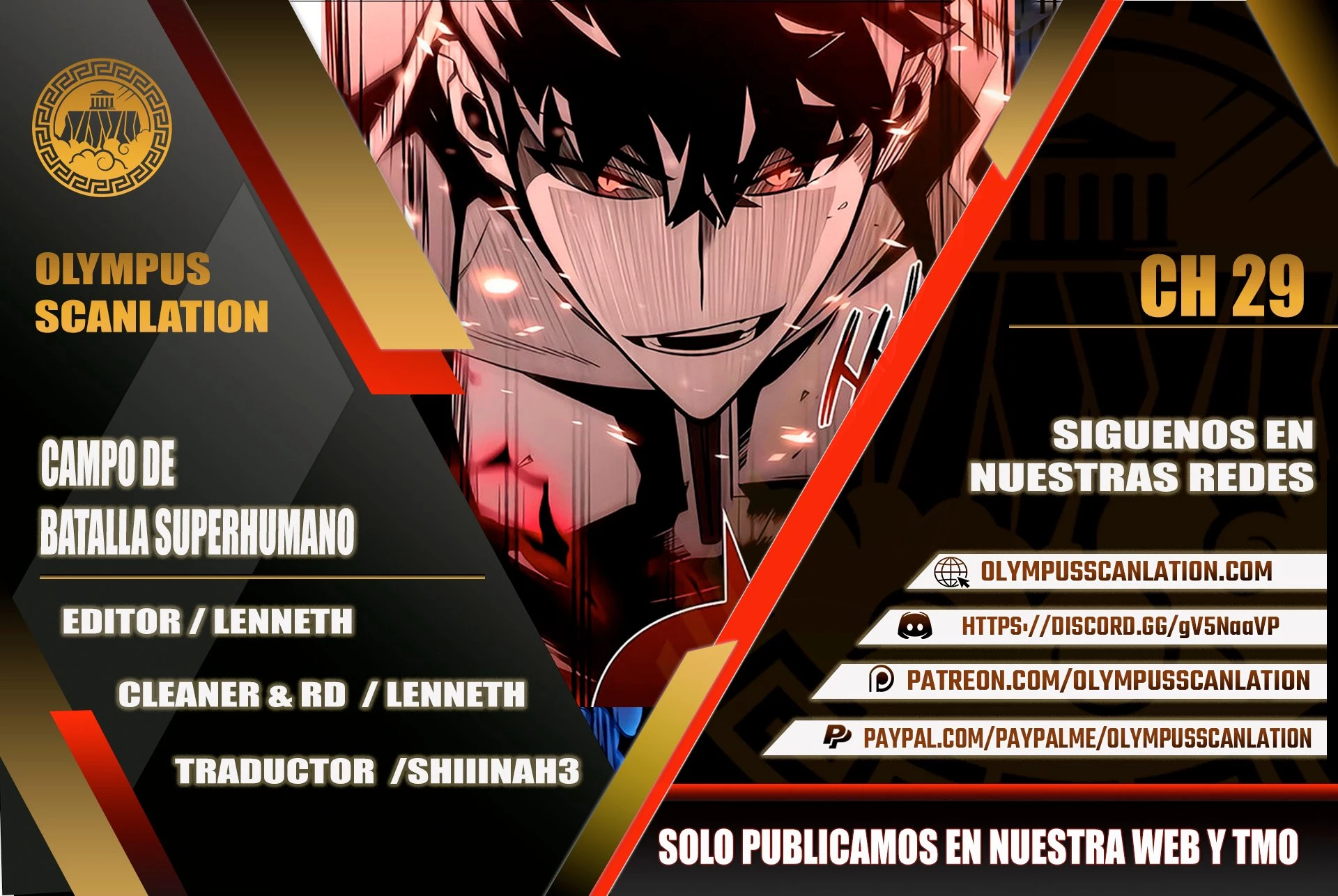 Campo de Batalla Super Humano > Capitulo 29 > Page 01